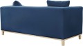 Sofa tapicerowana Margo - tkanina etna 80, nóżki  buk lakier