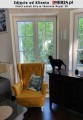 Fotel uszak Lily w stylu skandynawskim - zdjęcie od klienta