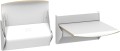 Siedzisko bez oparcia profilowane składane manualne straponten TPS-2 - stelaż biały strukturalny/siedzisko laminat biały