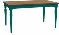 Stół NATA w stylu prowansalskim Zielony Butelkowy