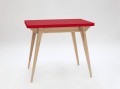 Stół rozkładany ENVELOPE 90-130 cm Czerwony