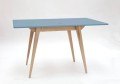 Stół rozkładany ENVELOPE 90-130 cm kolor Delikatny Niebieski