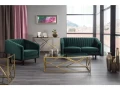 Sofa tapicerowana Asprey 2 Velvet zielona Bluvel 78