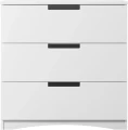 Komoda biała CLASSIC 3 szuflady