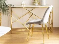 Krzesło tapicerowane Chic Złoty Velvet