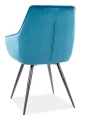 Krzesło tapicerowane Lilia Velvet