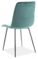 Krzesło tapicerowane Mila Velvet
