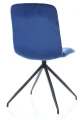Krzesło tapicerowane Texo Velvet granatowy Bluvel 86