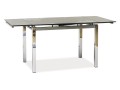 Stół rozkładany GD017 110-170 cm biały/chrom