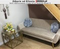 Sofa tapicerowana Cindy III w stylu skandynawskim - zdjęcie od klienta
