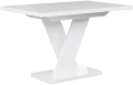 Stół rozkładany Oskar Biały wysoki połysk