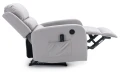 Fotel rozkładany z funkcją masażu Pegaz M Velvet