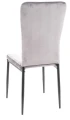 Krzesło tapicerowane Vigo Velvet szary Bluvel 14