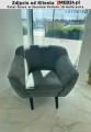 Fotel tapicerowany Grace w stylu skandynawskim - zdjęcie od klienta