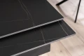 Stół rozkładany Genesis 180-240 cm czarny/jesion