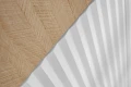 Zestaw Zoe 2 jodełka scandi / MDF biały alpin mat / biały alpin mat
