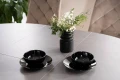 Stół rozkładany Porto Ceramic 120-160 cm szary efekt marmuru