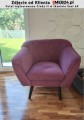 Fotel tapicerowany Cindy w stylu skandynawskim - zdjęcie od klienta