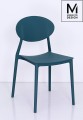 MODESTO krzesło FLEX morskie - polipropylen