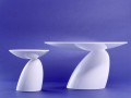 Stół FUNGO GRANDE biały - włókno szklane