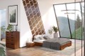 Łóżko drewniane sosnowe SPECTRUM Niskie 200x200