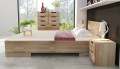 Łóżko drewniane bukowe ze skrzynią na pościel SPECTRUM Maxi & Long ST 160x220