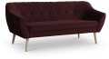 Sofa tapicerowana Cindy III w stylu skandynawskim