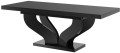 Stół rozkładany VIVA 160-256cm Czarny połysk