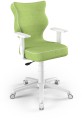 Fotel biurowy Duo W Visto młodzieżowy wzrost 146-176 cm Zielony