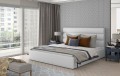 Łóżko tapicerowane Caramel 160x200 z pojemnikiem