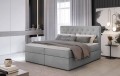 Łóżko kontynentalne Loree 180x200 tapicerowane