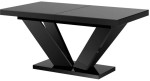 Stół rozkładany VIVA 2 160-256 czarny mat
