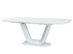 Stół rozkładany Armani 160x220 biały mat