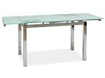 Stół rozkładany GD017 110-170 cm biały/chrom