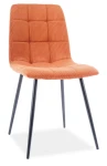 Krzesło tapicerowane Mila Sztruks cynamonowy Fjord 42