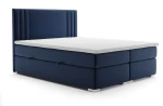 Łóżko kontynentalne Morano z pojemnikami 180x200 dwuosobowe tapicerowane