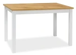 Stół Adam 100x60 dąb wotan/biały mat