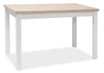 Stół Adam 100x60 dąb sonoma/biały mat