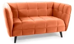 Sofa tapicerowana Castello 2 Velvet cynamon Bluvel 4215