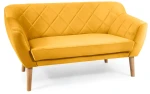 Sofa tapicerowana Karo 2 Velvet buk - curry Bluvel 68