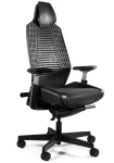 Fotel ergonomiczny do biurka Ronin elastomer/czarny/siatka czarny