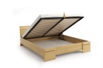 Łóżko drewniane sosnowe ze skrzynią na pościel SPARTA Maxi & ST 120x200