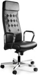 Fotel biurowy Ares HL skóra naturalna czarna