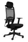 Fotel biurowy ergonomiczny Fulkrum czarny