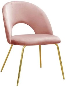 Krzesło tapicerowane Abisso ideal gold