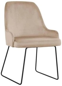 Krzesło tapicerowane Andy Ski