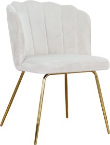 Krzesło tapicerowane Klara Ideal Gold
