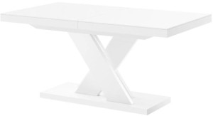 Stół rozkładany XENON LUX 160-256 biały mat
