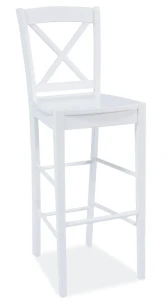 Krzesło barowe CD-964 białe