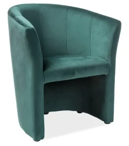 Fotel TM-1 Velvet zielony
